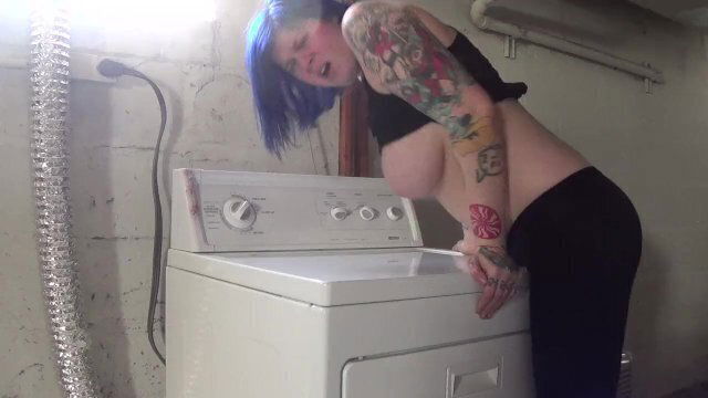 Laundry Slut Humpfucks Dryer