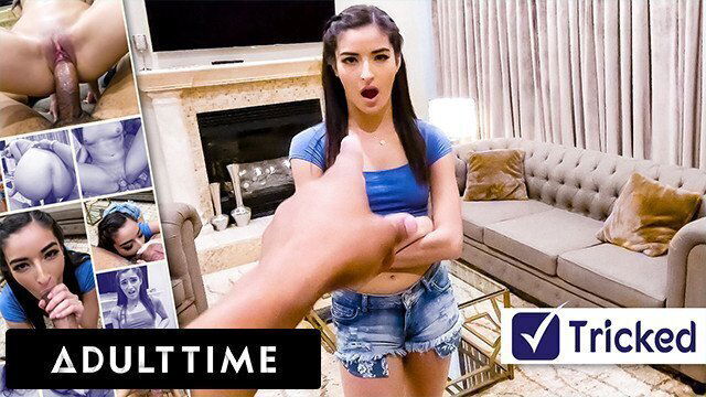 ADULT TIME Delinquent Step-Sis Emily Willis Gets Step-Bro's Creampie