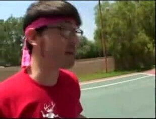 Nerd fucks horny asian