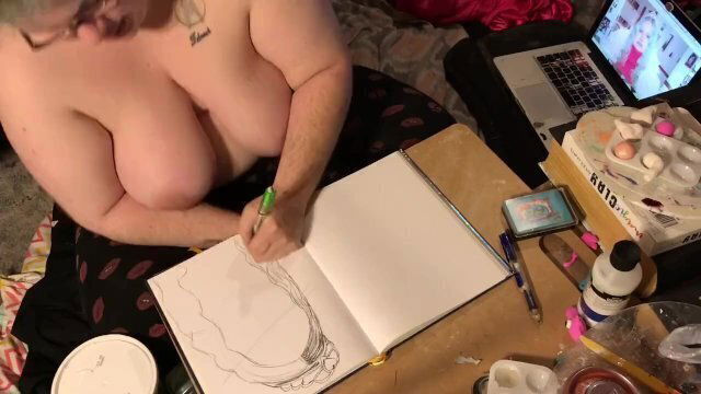 Boobs Ross Youtuber Speed Sketch