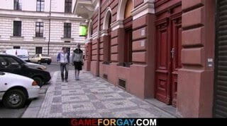 He seduces him into butt fucking with ease 