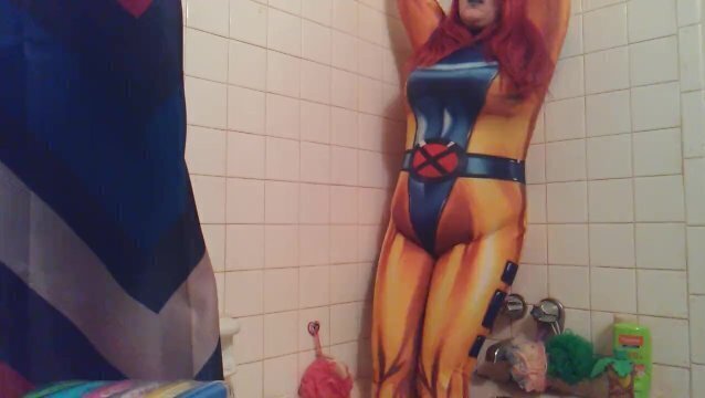 Jean Grey Tied Inflated with Water