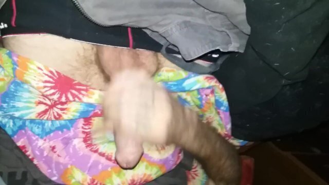 tired barely cum! Birds chirping early morning. dick cums.