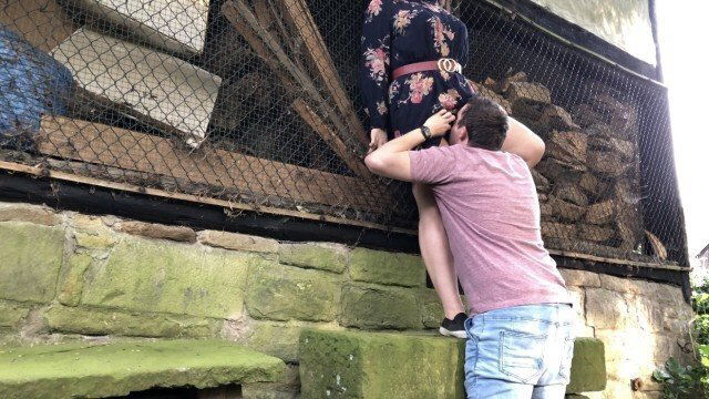 abandoned barn amateur couple Dirty Desire