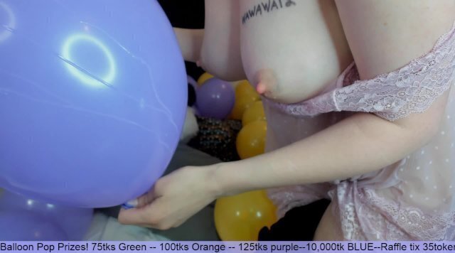 Balloon Party - Squirting Milk at PandaMan