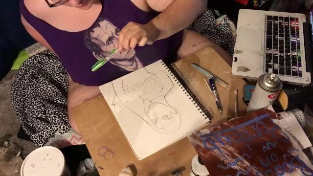 Boobs Ross Youtuber Speed Sketch