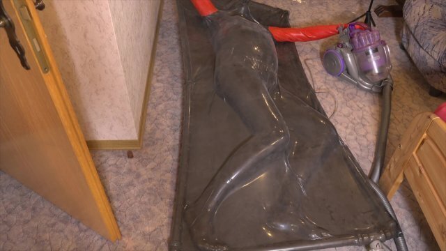 Unboxing Vacbed with hands Unxboxing Vakuumbett Handschuhe