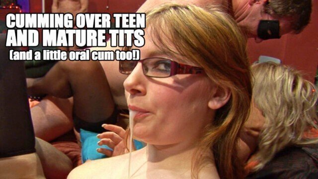 Cumming over teens mature