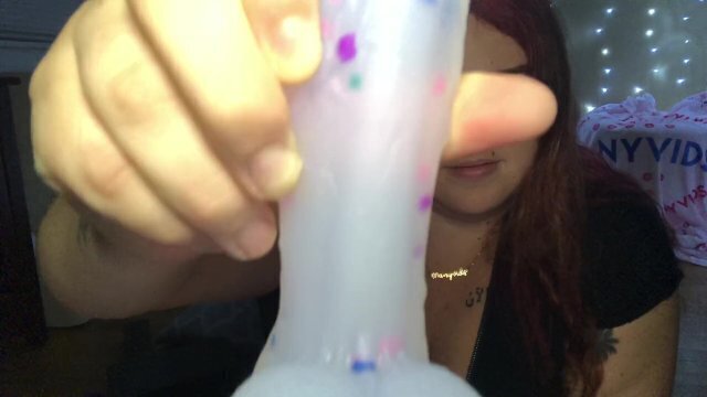 Unboxing Review Louviva Confetti Dildo from @Elvira89688307