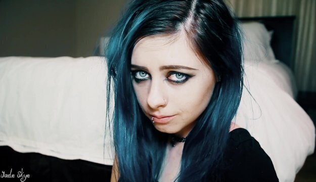 Orgasm Face blue beautiful agony