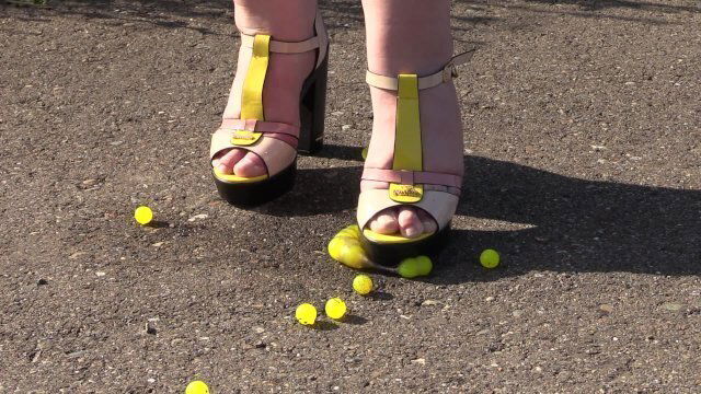 Feet trampled ball were your balls! Crush fetish.