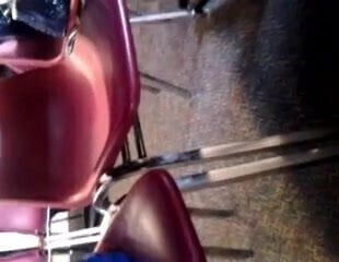 Ebony lady with long toenails sandals.