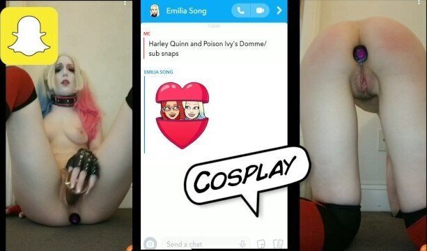 Harley Quinn Poison Domme/sub Snapchat (extended preview)