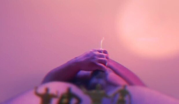 Black Giant Cums On You