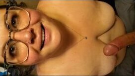 Bbw milf takes double my load.. and swallows all my cum..