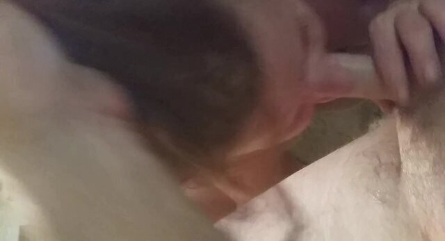 MsIBeWench sucking hard cock on the couch..Choking