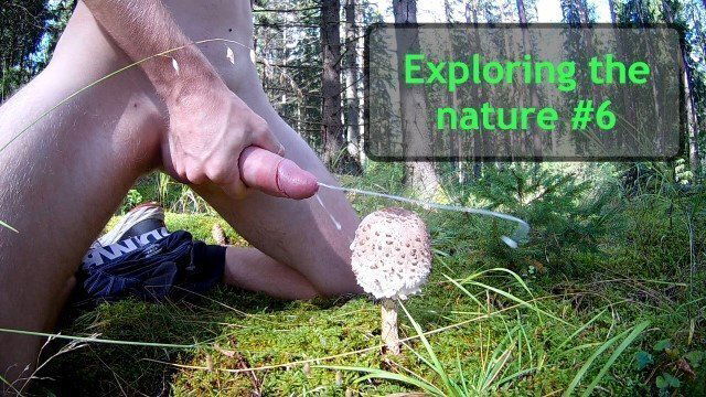 Exploring nature Extremely massive cumshot woods