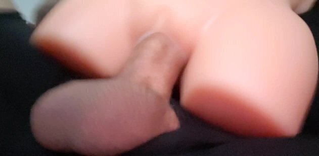 Watch These Balls Torso Doll Like Real, Loud Creampie