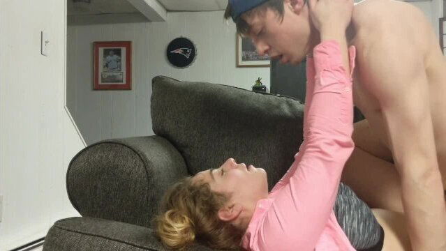 Tricks Held Down Last Second CREAMPIE Heather Kane