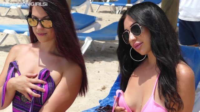 Young Sexy First timers There Down Beach