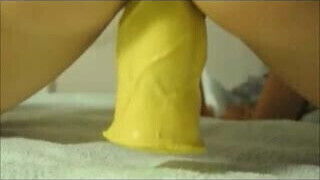 Big Fat Dildo in My Pussy Makes me Wet