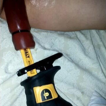 Fucking Sawzall, Cant Believe Tried This.. Amazing Orgasms!!