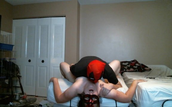 Deadpool fucks assed goth girl