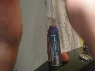 Shaving can Dildo up my ass