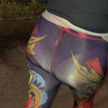 through designer leggings public