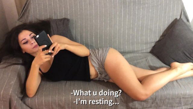 веселюсь своим парнем 