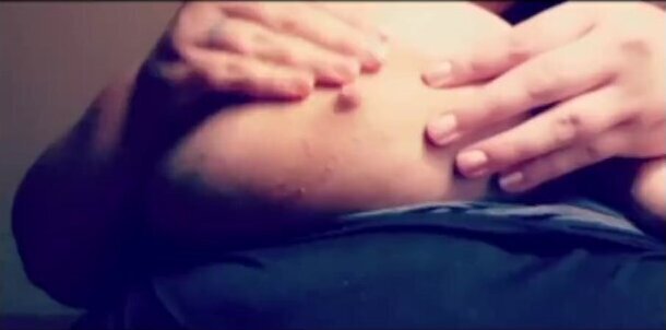 Strip tease rubbing licking sucking huge