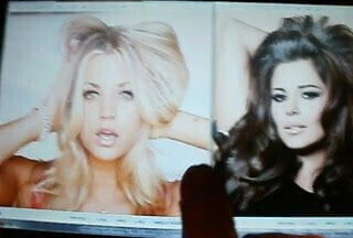 cheryl cole and kaley couco get massive load