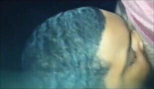 Black twink sucks White hood