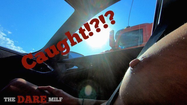 dared flash some truckers!