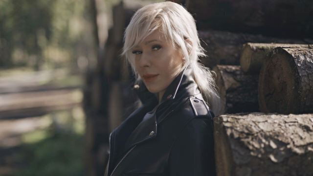 Outdoor Blowjob Forest Levis Jeans Leather Jacket