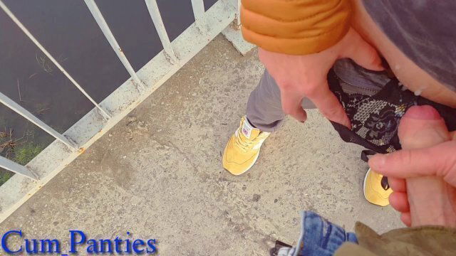 Caught bridge with panties