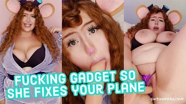 slutty cartoon Gadget Hackwrench needs your inside