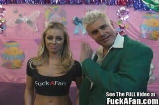 Sexy natural blonde Nicole Anniston fucks Rusty