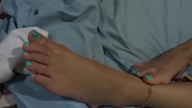 dirty sock removal foot play