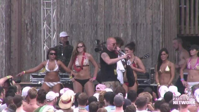 Spring Break Bikini Contest With College Teens