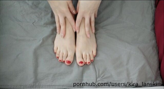 Feet Playing With First Time