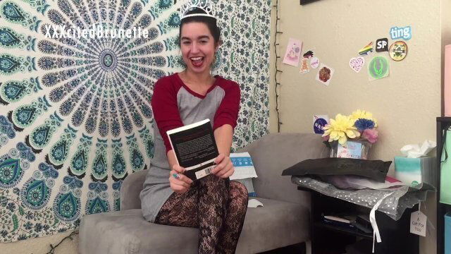 XXXcitedBrunette Unboxing 24th Birthday Gifts