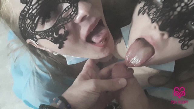 Custom blowjob with sweet nurses Came take polyavirus