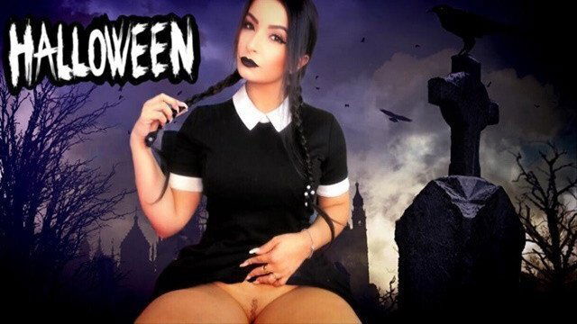 Halloween WEDNESDAY ADDAMS DRIVING CRAZY TEASING MACHINE