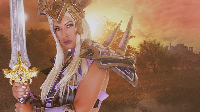 Busty Whorecraft Warlock Mistress Summons Good Fuck