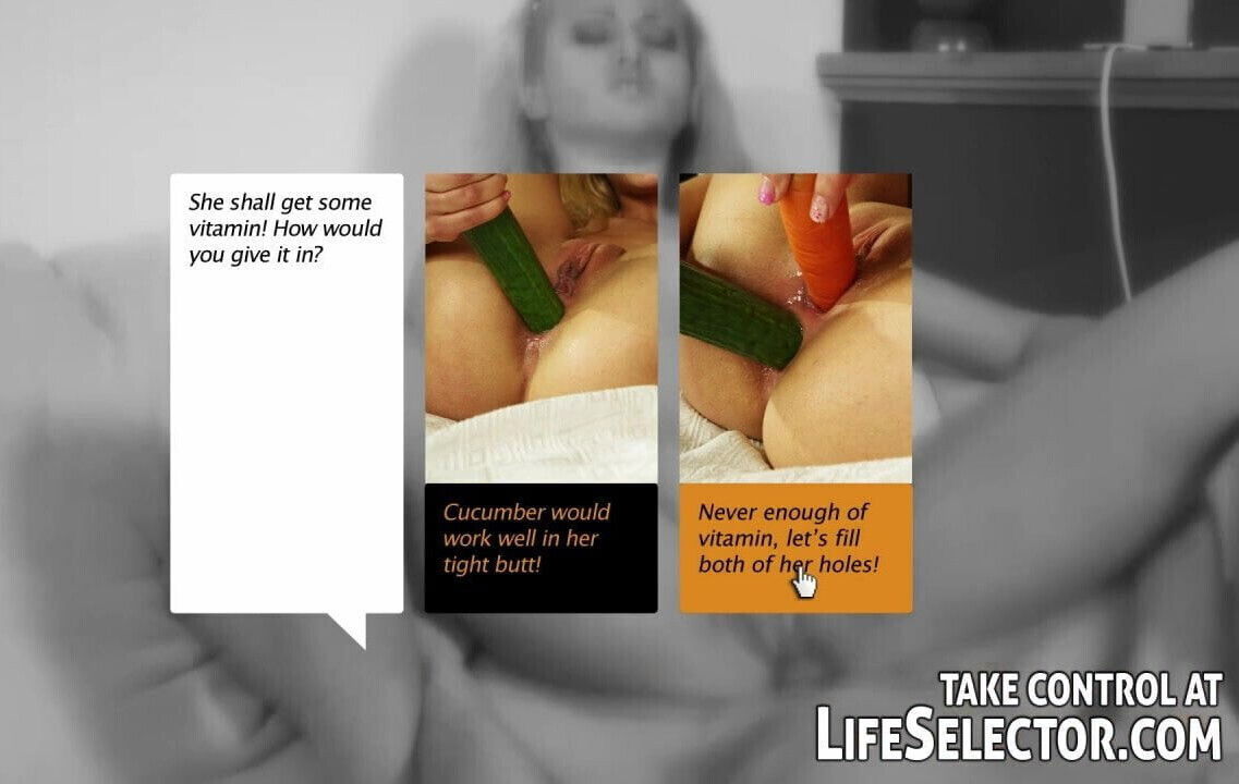 Ass banging pussy fucking and food sex with Chary Kiss