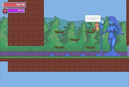 LAMIA'S EXILE DEFEATING QUEEN SLIME