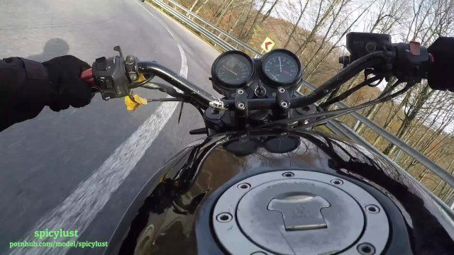 Relaxing bath after wild motorcycle ride with girlfriend spicylust