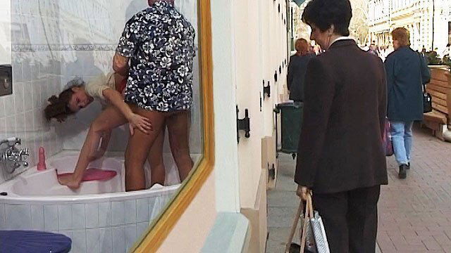 rough public shopping street