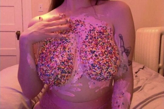 Cupcakes Messy Icing Sprinkle Covered